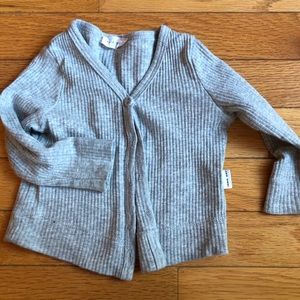 Jamie Kay cotton cardigan in grey